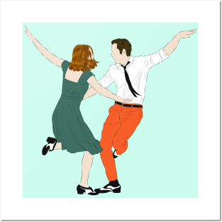 Mia and Sebastian - La La Land Posters and Art